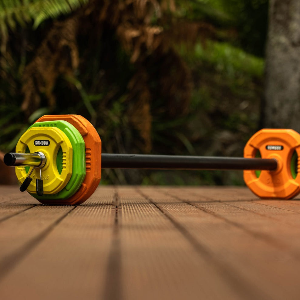 Gym Equipment Body Pump Set 20 Kg 20kg Pump Set With Spring Collars – The Fitness Depot