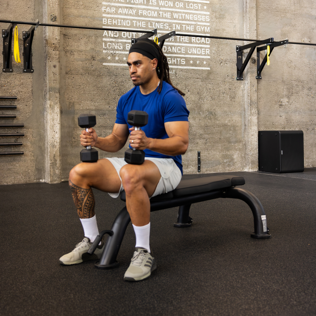 Ziva ST2 Flat Bench - Black