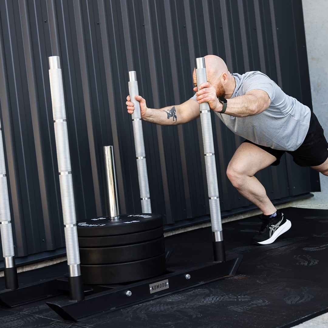 Power Sled with 4 Poles
