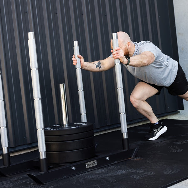 Power Sled with 4 Poles