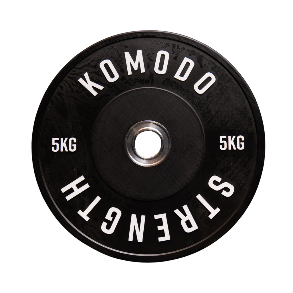 Competition Black Bumper Plate (single) with Bolts V3