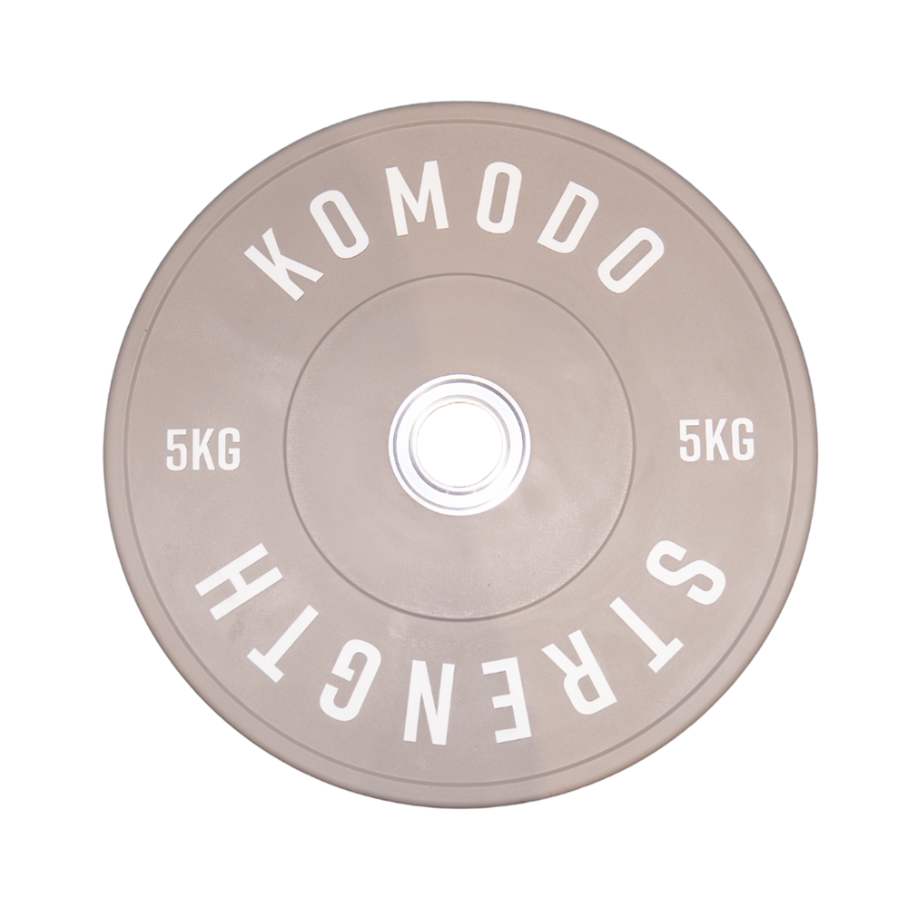 Competition Bumper Plates (single) with Bolts V4