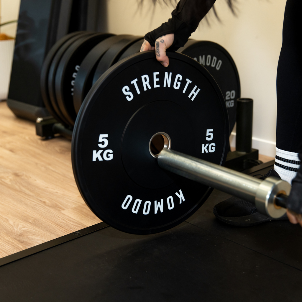 Black Rubber Bumper Plate V2 (single)