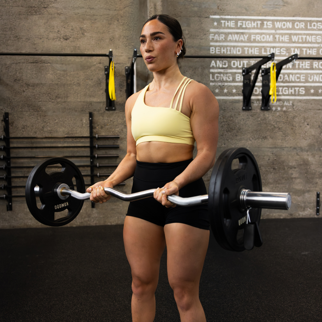 Ez Curl Olympic Barbell