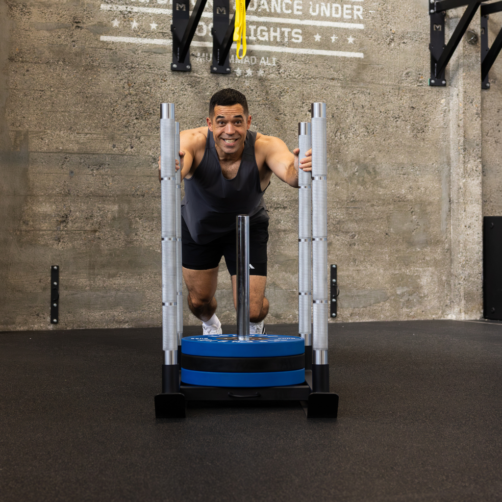 Power Sled with 4 Poles