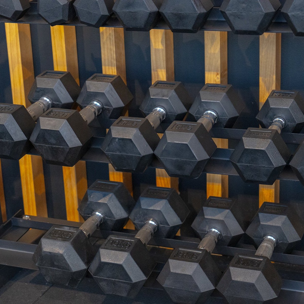 Hex Dumbbell Rack