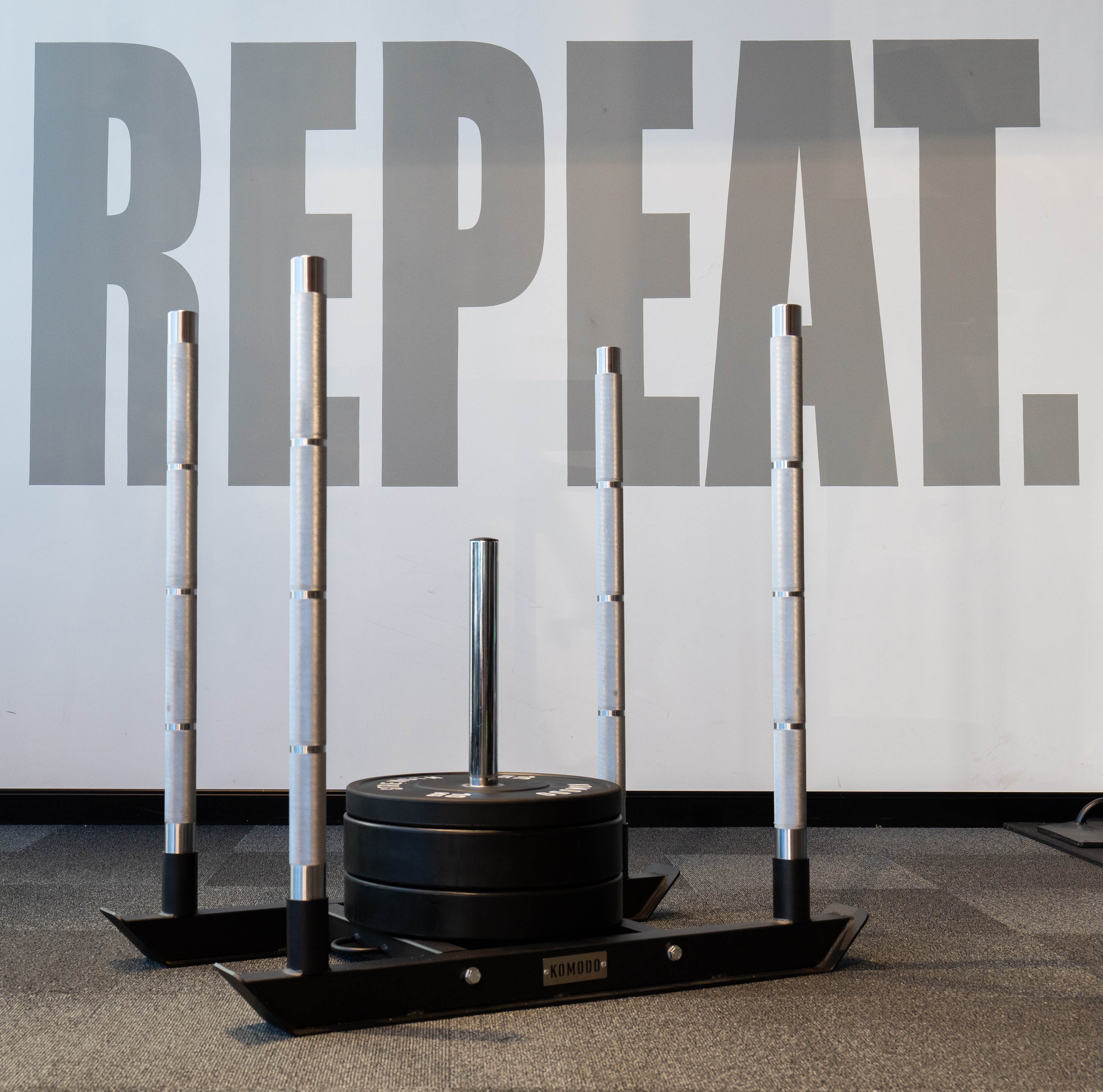 Power Sled with 4 Poles