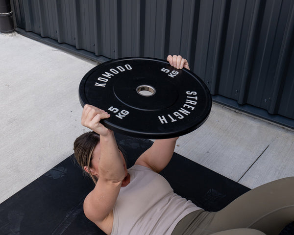 Black Rubber Bumper Plate V2