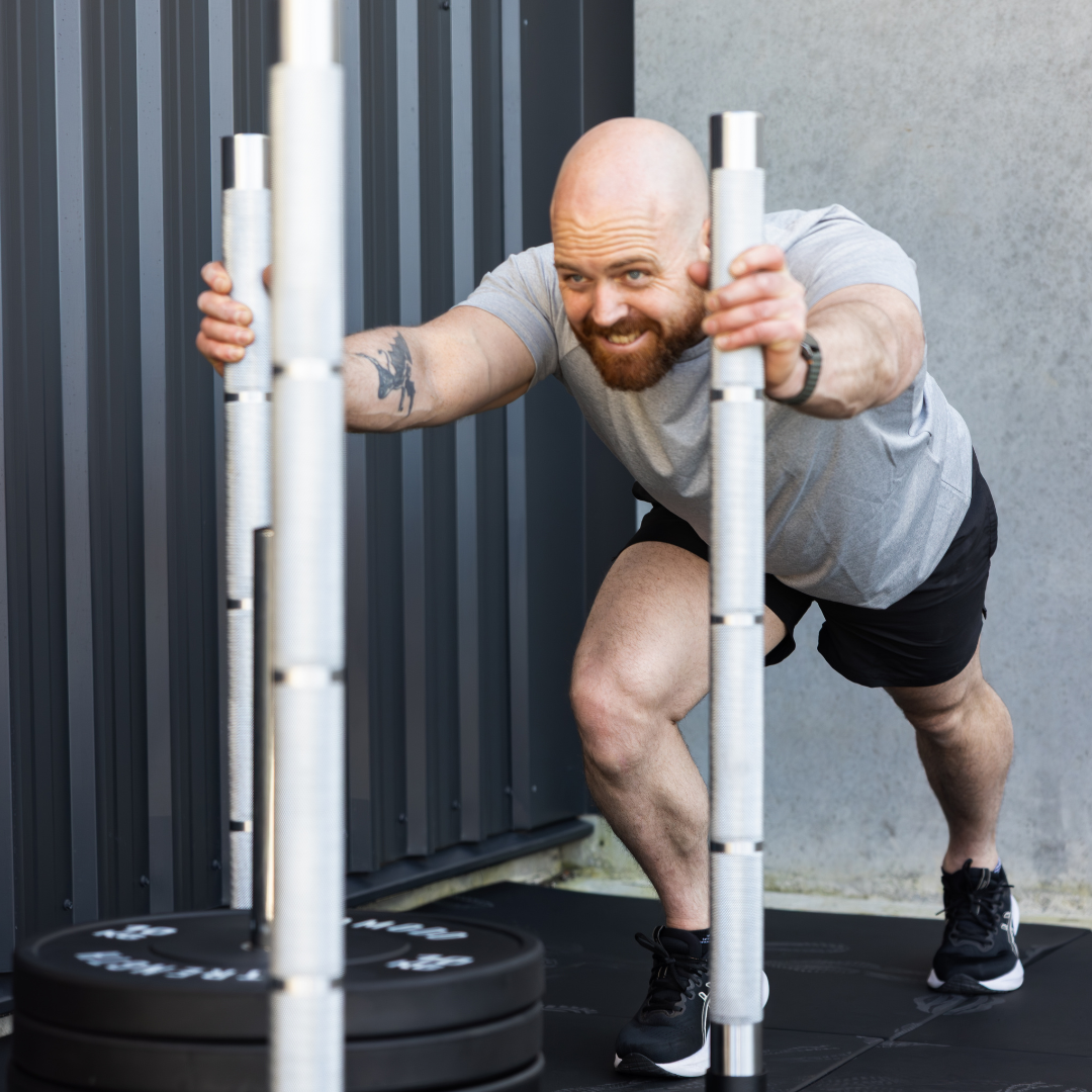 Power Sled with 4 Poles