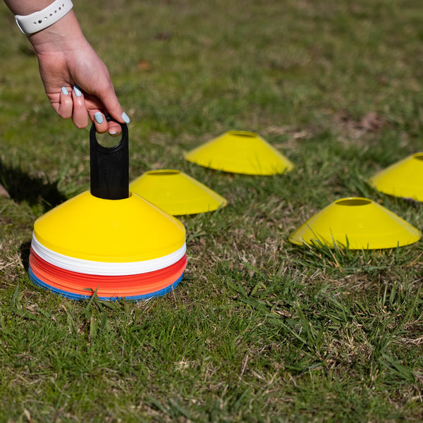 Agility Cones With Rack