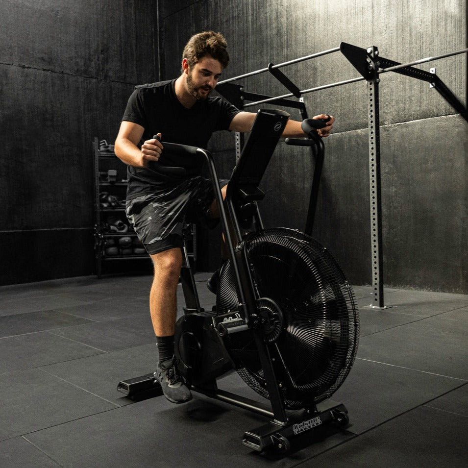 Assault Bike Cardio Workout Hiit For Stationary Bike Air Bike